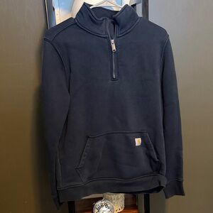 Carhartt Navy Blue Women's Sweatshirt